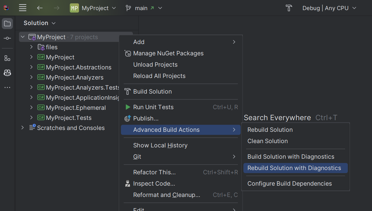 MSBuild Structured Log Viewer integration in Rider