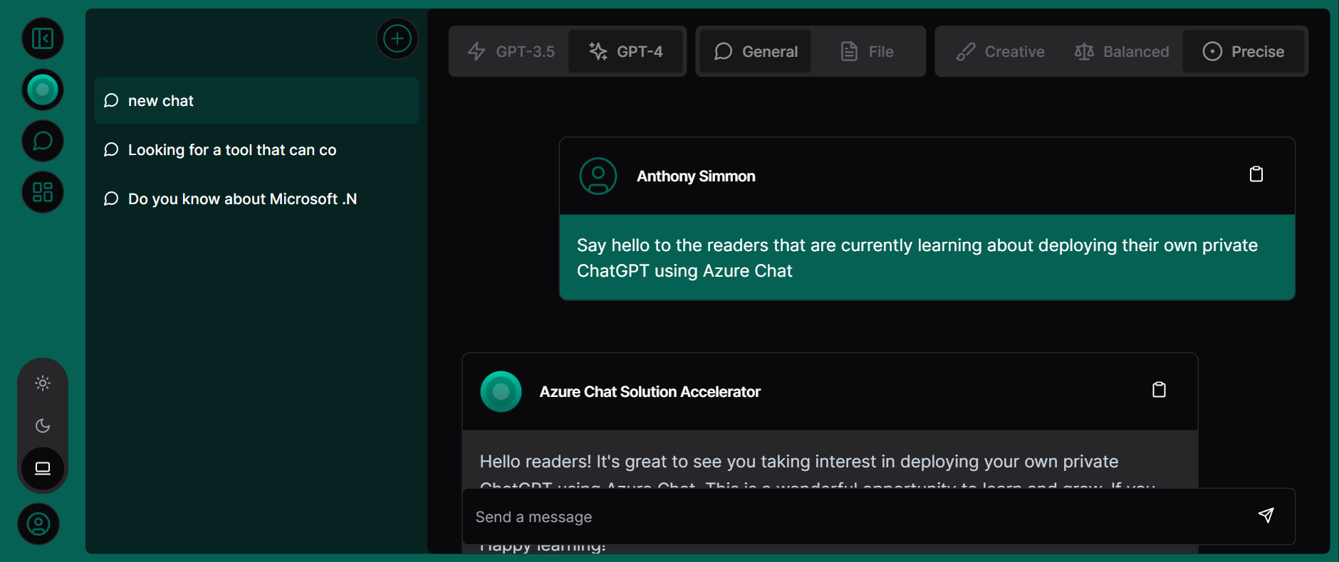 Like ChatGPT, you cannot change the chat model once the conversation has started